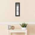 thumbnail image 3 of ArtToFrames 4x20 inch Black Velvet with Silver Wide Picture Frame, Black MDF Poster Frame (4693), 3 of 7