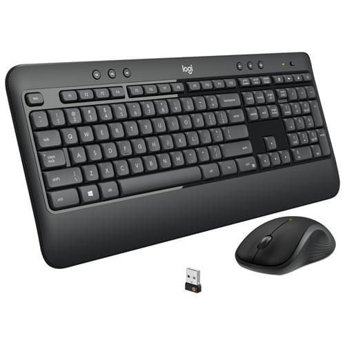 Ensemble clavier et souris optiques sans fil MK540 de Logitech - Anglais