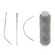 thumbnail image 3 of Decoración de de Peluquín para de cabellero Piezas, Conjunto de Alfileres de Agujas para Manualidades de Bricolaje - Gris Yinane Hilo de coser, 3 of 5