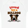 thumbnail image 4 of Inktastic English Bulldog Dog Girls Baby Bodysuit, 4 of 5