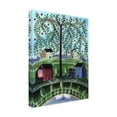 thumbnail image 4 of Trademark Fine Art 'American Salt Box Village' Canvas Art by Cheryl Bartley, 4 of 4