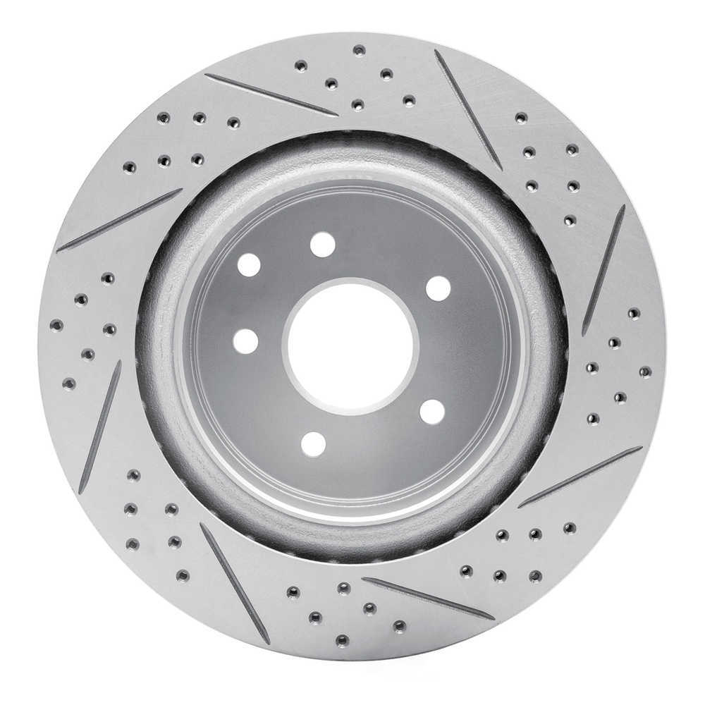 Dynamic Friction Company 830-68009L DFC Geoperformance Rotor - Drilled and Slotted