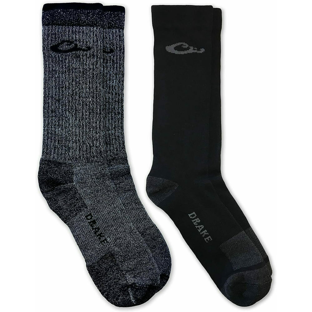 Drake Waterfowl - Drake Mens Socks, 80% Merino Wool and Wick Boot Sock ...