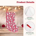thumbnail image 4 of Sikiie French Bulldog Christmas Stockings,18 Inches Christmas Stockings Xmas Hanging Stockings for Family Christmas Decorations & Gifts, 4 of 7