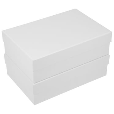 Ogitude 2pcs Kraft Paper Gift Box Present Box Valentine's Day Gift Box Flower Arrangement Box