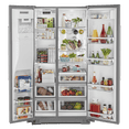 thumbnail image 2 of KITCHENAID KRSC703HPS side by side freestanding refrigerator, 2 of 5