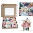 thumbnail image 4 of Set combinado de flores artificiales para bodas, ramos de novia de varios tipos, románticos B, 4 of 9