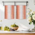 thumbnail image 3 of Vintage Burnt Orange Gray Kitchen Towels Set of 3, Abstract Linen Texture Modern Absorbent Dish Towels for Kitchen, Microfiber Hand Towel, Quick Drying Tea Towel for Cleaning Decorative Dishcloths, 3 of 7