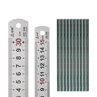 Uxcell 3pcs Whiteboard Magnetic Ruler 29cm Metric Blackboard