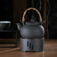 thumbnail image 5 of 2PC Ceramic Candle Stand Tea Heater Stove Milk Warmer Holder with Mat Without for Home Cafe, 5 of 6