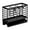 Black, variant on Kitchen Pull Out Under Sink Storage Rack, Multi Functional Shelf for Bathroom with Hanging Hooks, Stainless Steel Layered Organizer for Spice and Utensil Storage