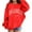 Red, variant on Kiijoy Toddler Girls Los Angeles Sweatshirt Casual Sports Crew Neck Pullover, Sizes 3-4