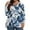Blue_#61605, variant on Homozy Plus Size Long Sleeve Tops for Women 2026 Fall Floral V Neck Shirts Casual Autumn Tunic Blouse