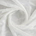 thumbnail image 2 of Zelouf Lorelai Floral Clipped Organza Jacquard '  , Sewing, DIY, Crafts Fabric by the Yard, White, 7 Yard, 2 of 3