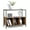 Coffee, variant on Giantex Sideboard Buffet Table w/Storage Cabinet & Shelves, Industrial Microwave Oven Stand, Coffee Bar Station, Stationary Kitchen Island Cart