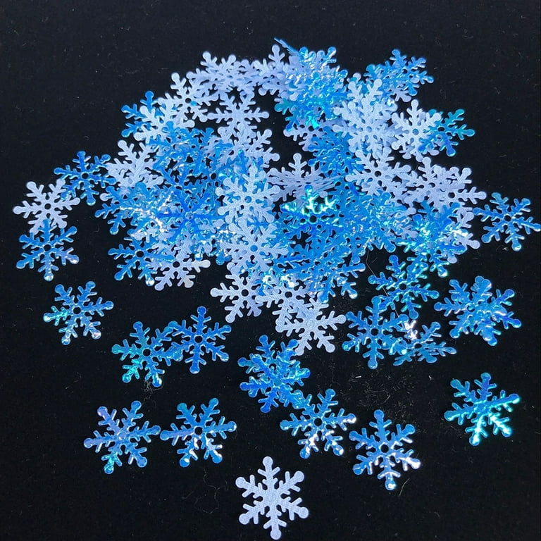 1 Pack Snowflake Confetti DIY Shiny Confetti Table Scatter For