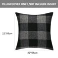 thumbnail image 4 of Unique Bargains Housse de Coussin Décorative Classique Rétro à Carreaux, Protège-Housse de Coussin pour la Maison et le Bureau, 4 of 10