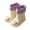 White, variant on GobdXE Kids Rain Boots Waterproof Non‑ Lightweight 3D Cartoon Cat Face Print Drawstring Short Rain Booties Easy On off Outdoor Mud Boots for Boys Girls White,2-2.5 Years