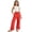 Watermelon Red, variant on SOFTCCLO Wide Leg Jeans for Girls Loose Denim Long Pants for Summer Casual Girls Baggy Denim Pants Size 4-5Y