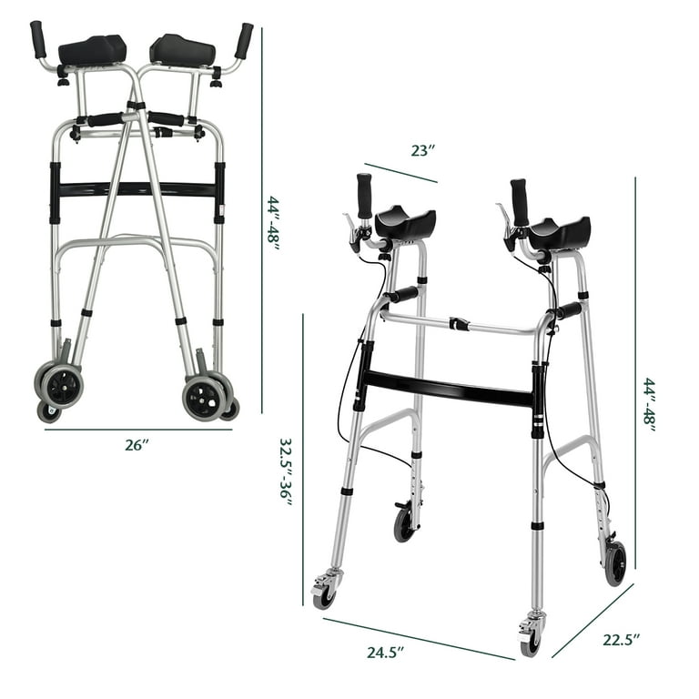 Standard Rolling Walker Dimensions Super Quality