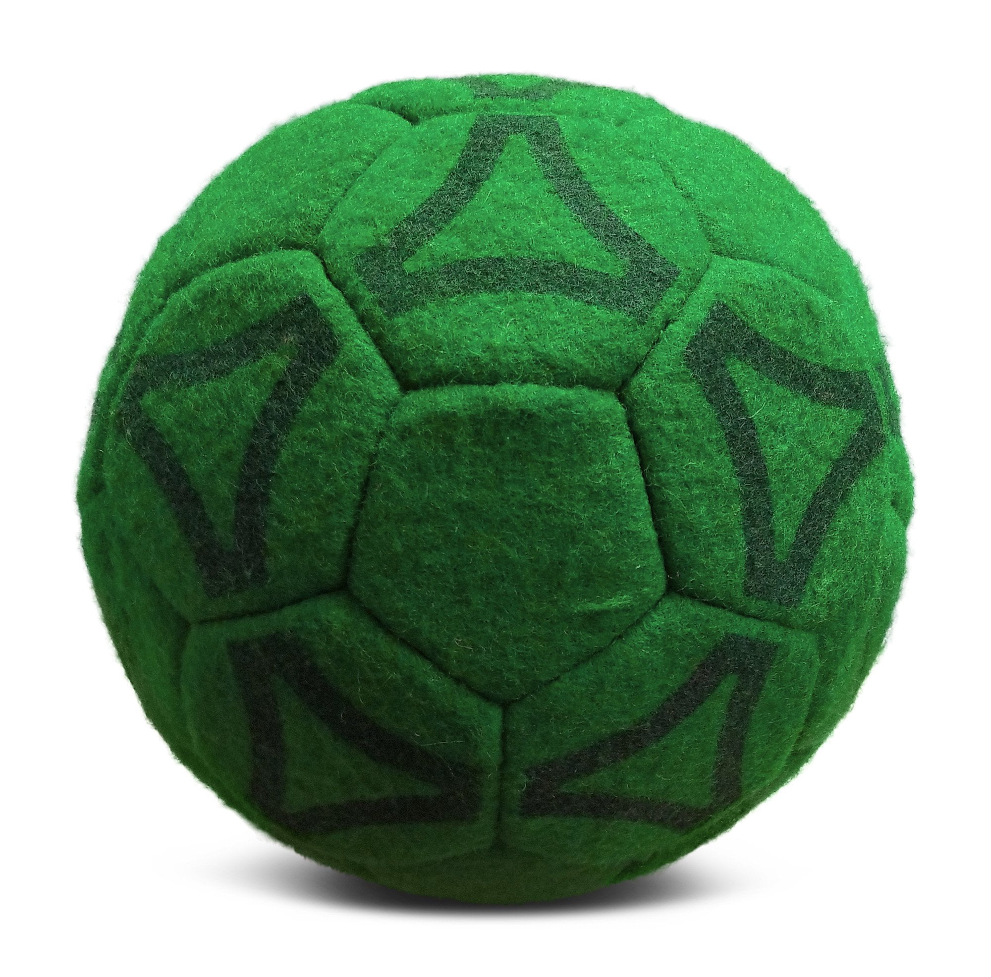 Uber Soccer Indoor Felt Ball (Green, 3)
