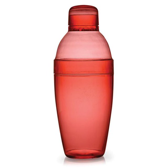 Fineline Settings 4101-RD Shakers 7 oz Shaker à Cocktail Rouge