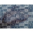 thumbnail image 4 of oneOone Cotton Cambric Dark Navy Blue2 Fabric Geometric African Fabric For Sewing Printed Craft Fabric By The Yard 56 Inch Wide, 4 of 4
