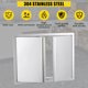thumbnail image 4 of Puerta Doble para Cocina Exterior 24"x24", Acero Inoxidable 304 Resistente al Clima con Manija Recesada, 4 of 8