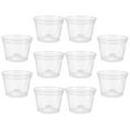 thumbnail image 3 of WHAMVOX 10Pcs Clear Flower Pot Plastic Nursery Pots for Indoor Use with Porous Design and Root Control 5.0x5.0x3.6in, 3 of 8