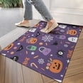 thumbnail image 4 of Pumpkin Spooky No Slip Door Mat - Innovative Design x Inch Happy Halloween Pumpkin Protection Door Mats Layered Door Mats for Entryway Porch Entryway Bathroom, 4 of 7
