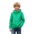 thumbnail image 6 of Kids Boys Girls Hoodie Jacket 2 Pack Hooded Lightweight Windbreaker Jackets Full Zip Outerwear Waterproo𝐟 Uniform Trench Coat, 6 of 8
