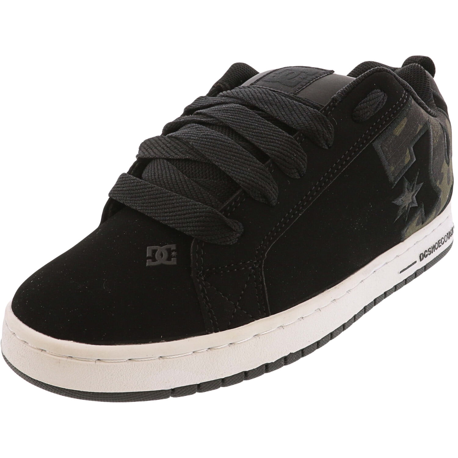 DC Shoes Dc Men's Court Graffik Se Black / Camouflage AnkleHigh