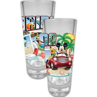 Mickey Mouse 862783 Mickey & Minnie Cute Couple Shot Glass Clear