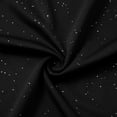 thumbnail image 5 of WTXUE Sequin Tops for Women Shell Trim V Neck Mesh Long Sleeve Blouses Glitter Party Mardi Gras Shirts Sparkly Slim Fitted Shirt Elastic Flowy Tops Elegant Dressy Casual Blouses Black L, 5 of 8