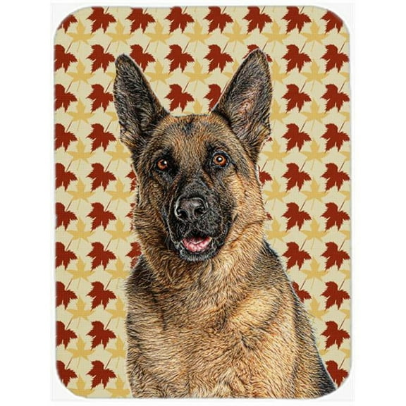 Carolines Treasures Fall Leaves German Shepherd Mouse Pad