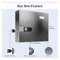 thumbnail image 3 of Key Safe Box Wall Mounted (16 Keys), Roller Mechanical Password Lock ,Office Key Storage, 3 of 5