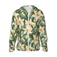 thumbnail image 2 of Lsque Lilies Flowers UPF 50+ Lightweight Sun Protection Men's Women's Long Sleeve Shirt, Hoodie Performance -X-Large, 2 of 9