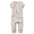 thumbnail image 1 of Carter's Baby Girls' Free Hugs Jumpsuit, 6 Months, 1 of 2