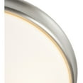 thumbnail image 5 of 20725LEDD-BS/OPL-Access Lighting-Atom-15W 1 LED Flush Mount-12.5 Inches Wide by 3.5 Inches Tall-Brushed Steel Finish, 5 of 7