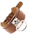 thumbnail image 2 of Collier Ras du Cou en Cuir PU Fait Main pour Femmes et Filles, Collier Ras du Cou pour Hommes et Garçons, Collier Punk, 2 of 8
