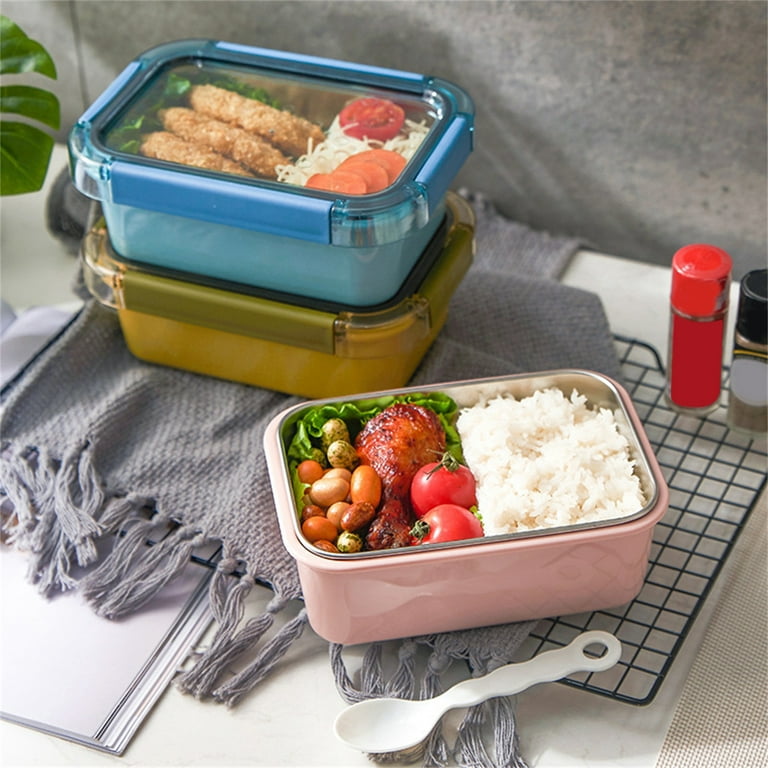 Square Design 3 compartment leak proof lunch box ( 850ml )