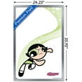 thumbnail image 3 of The Powerpuff Girls - Buttercup Heart Lines Wall Poster, 22.375" x 34", Framed, 3 of 3