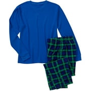 Big Men's Long Sleeve V-neck Thermal And