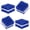 Blue, variant on 100 Pcs Expanding Plastic Concrete Anchors Screw Anchors Drywall Wall Expansion Pipe for Hollow Walls Tile Cement Bolt Expansion Tube (Green, 1/4" X 1-1/4" for #10,#11, or #12 Screws)