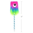 thumbnail image 2 of Wrapables Fluffy Rainbow Monster Pens (Set of 5), 2 of 8