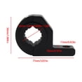 thumbnail image 3 of Suitable for Abrazaderas universales for barra de luces LED de 22 y 32 mm for motocicleta, soporte de tubo for luz antiniebla de motocross, for Honda XL750, 3 of 6