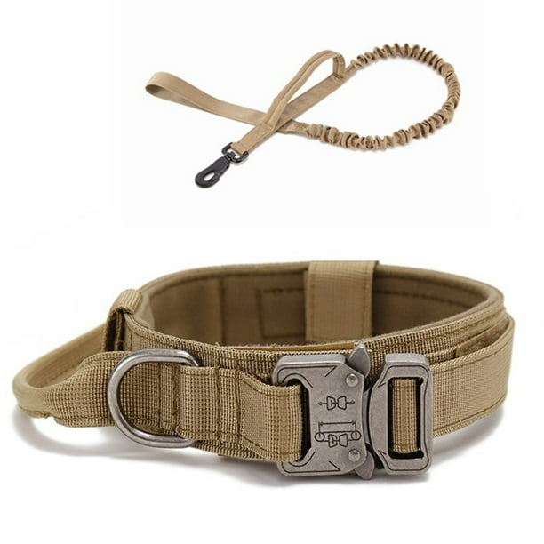 Tactical dog collars and bungee cords, camouflage dog collars and leash