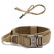thumbnail image 1 of Collares tácticos y cuerdas elásticas para perros, collares y conjuntos de correas de camuflaje para perros,, 1 of 5