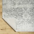 thumbnail image 3 of Livabliss Area Rugs for Living Room, 7x9 Harput Traditional Gray Rug, Bedroom Dining Room Home Decor Stain Resistant Carpet (6'7" x 9'), 3 of 10