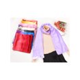 thumbnail image 6 of INSPIRE CHIC Women Gradient Color Satin Scarves, Colorful Lightweight Soft Neckerchief Hijab Head Scarf Wraps Shawl 70.9"x35.4" Gradient-5, 6 of 6